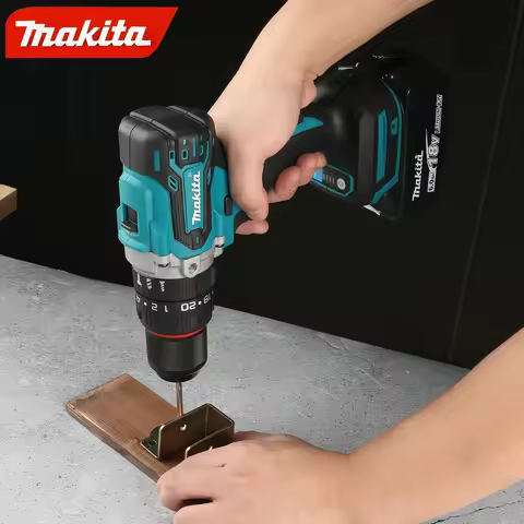 🔥Makita DDF487 ddf487 18V Screwdriver Brushless Electric Drill Impact Drill Of Decoration Team Power