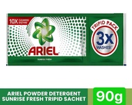Ariel Tripid Pack Sunrise Fresh 90g Detergent Powder
