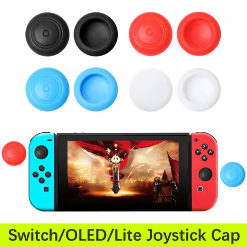 3D Joystick Cap for Nin-tendo Switch/Switch OLED/Lite Game Console,Switch Gamepad Silicone Protectiv