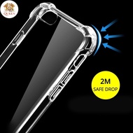 QC Casing for ip 16 15 14 13 12 11 X XR XS MAX 6 6S 7 8 Plus 5 5S SE 7plus Airbag shockproof Clear S