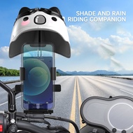Motorbike Motorcycle Bike Bicycle Mobile Phone Holder Small Helmet Rider Design Durable pemegang han
