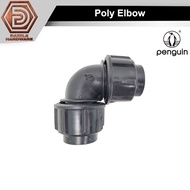 Poly elbow poly equal elbow poly bend HDPE elbow penyambung L paip poli