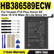 New HB386589ECW-P10 Plus battery HB386589ECW for Huawei P10 Plus/Honor View 10/Honor Play/Honor 20/N
