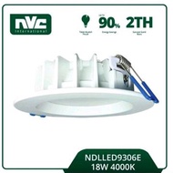 18 Watt 4000K NVC NDLLED9306E LED Downlight