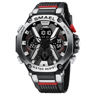 ＆ Smael 8087 New Alloy Mens Multi-Function Sports Waterproof Electronic Watch 【Hot selling】