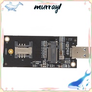 MURRAY NGFF to USB 3.0 Adapter, Stability Design Plug and Play M.2 to USB Adapter, High Speed SIM Ca