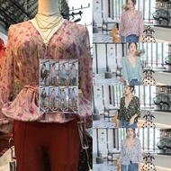 Azalea chiffon blouse
