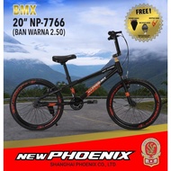 Populer Sepeda Anak Laki Bmx Phoenix 7766 20 Inch Ban 2.50 Warna