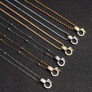 ✨Thai Buddha card chain Buddha card hanging rope metal chain quick release b泰国佛牌链子佛牌挂绳金属链快拆扣锁骨链蛇骨链微镶