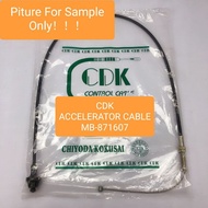 (CDK)PROTON WIRA,SATRIA 1.3/1.5 ACCELERATOR CABLE(CARBURETOR) MB-871607