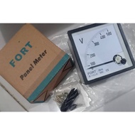 500V FORT TYPE FT-96 V 500 ANALOG NEEDLE VOLTMETER
