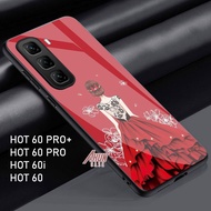 Softcase Glass Kaca Hot 60 60I 60 Pro 60 Pro+ - Casing Latesthp - Case hp HOT 60 60i 60 PRO 60 PRO+ 