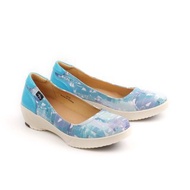 MIT 【輕量舒適女鞋-水藍】極輕 均壓鞋墊 止滑鞋底 久走久站