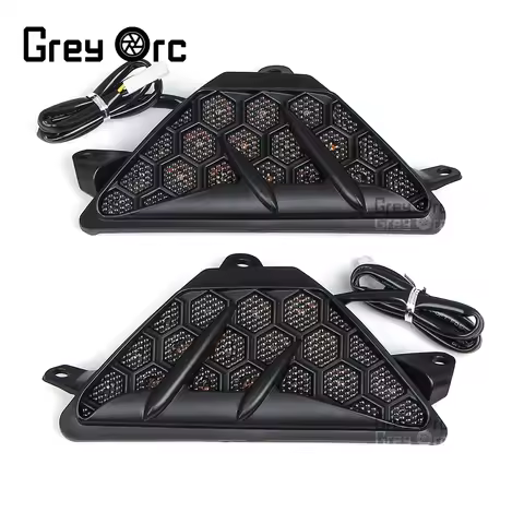 LED Front Turn Signals Light For Kawasaki Ninja 400 250 300 650 1000 ZX-6R ZX-4R ZX25R ZX4R ER-6F Fl
