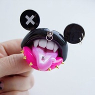 Disney Mickey Mouse Brooch・Punk Rock Style