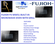 FUJIOH FV-MW51 BUILT-IN MICROWAVE OVEN WITH GRILL / FREE EXPRESS DELIVERY
