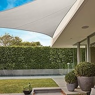 Coolaroo 458010 Shade Sails, 16'5" Triangle, Stone