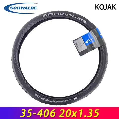 SCHWALBE Original KOJAK 35-406 20x1.35 Black Wired Bicycle Tire 55-95 PSI Level 4 RaceGuard for Fold