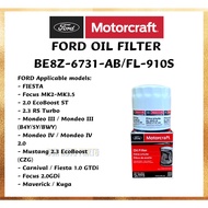 BE8Z-6731-AB/FL-910S FORD M3 M5 FOCUS MONDEO KUGA S-MAX C-MAX FIESTA TRANSIT Ecosport Oil Filter