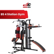 Desire Gym Commercial BS 4 Station Home Gym Workout Equipment Gym Bench Gym Equipment Machine Workou