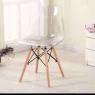 (READY STOCK) TRANSPARENT EAMES CHAIR, GHOST CHAIR, DINING CHAIR, KERUSI MAKAN, KERUSI PEJABAT (L39 