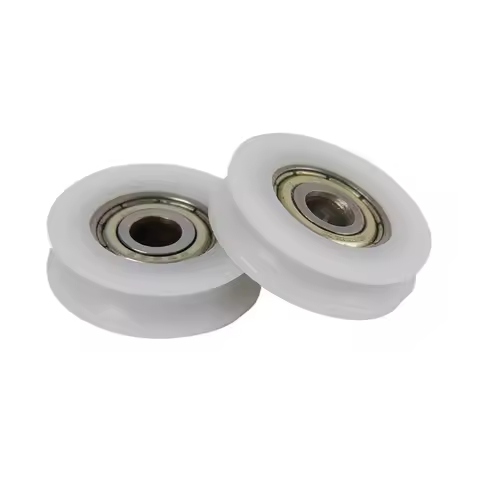 625 Round Pulley Ball Bearing Wheel High Quality U Groove Roller For Door Windows Shower Pulleys Dra