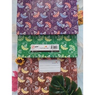BOOK HARD COVER ACCOUNTING/ BATIK FOLIO F4 A6 A5 100 SHEETS KWARTO PAPERLINE VISION LINED 100 LARGE 