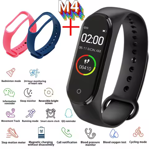 New Smart Watch Band Men/Women/Kids Smartwatch Reloj Step HR Montre Connect For Apple/Xiaomi/Huawei 