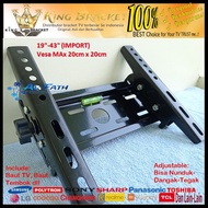SAMSUNG TV Bracket 19 to/ 43 inch IMPORT QUALITY 100% suitable