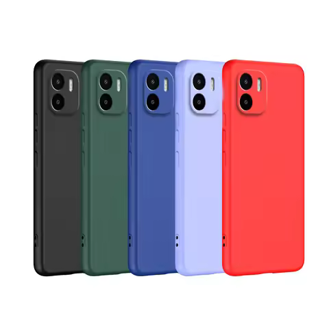 Candy Silicone Matte Case For Xiaomi Redmi A1 A2 Plus Case Funda Xiaomi Redmi A2 + Cover Shockproof 