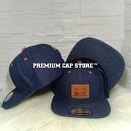 Men Snapback Cap Hat Topi Lelaki Dewasa LEVIS501 DENIM Ready Stock Malaysia