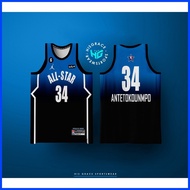 ➟ ∼ ✁ 2023 NBA ALL STAR HG JERSEY FULL SUBLIMATION JERSEY