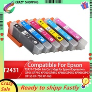 T2431-T2436 Replacement Ink Cartridges for  Expression XP55 XP750 XP760 XP850 XP860 XP950 XP960 XP97