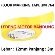 Floor Marking Tape 3M 764 12mm 3 Meter Vinyl Insulation Floor Tape