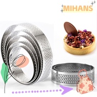 MIH Cake Mold Bakeware Perforated DIY Circle Mould