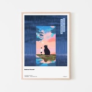 missquai 給香港的情書系列A3海報 - 世界與你無關