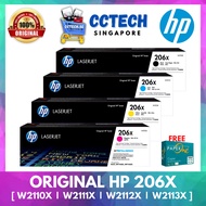 ORIGINAL HP 206X Black Cyan Yellow Magenta Toner Cartridge SET (W2110X/W2111X/W2112X/W2113X) - SG Re