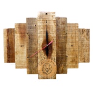 .!! WOODEN WALL CLOCK RUSTIC WALL CLOCK WOODEN CLOCK/