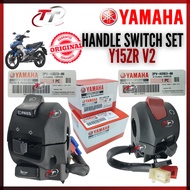 Y15ZR V2 Y15 HANDLE SWITCH LH RH SUIS KIRI KANAN LEFT RIGHT HORN STARTER SIGNAL ON OFF 2PV-H3973-00 