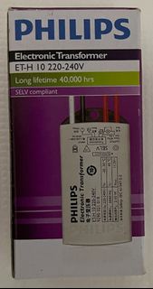 Philips 飛利浦 ET-H10 Electronic Transformer 10w 220-240v 轉 12v LED 電子牛 電子鎮流器 變壓器