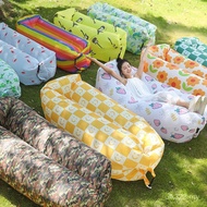 Inflatable Bed Inflatable Foldable Outdoor Manufacturer Ready Stock Air Pillow Lazy Sofa Portable Sl