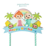 Cocomelon Cake Topper / Cocomelon Cake Topper / Cocomelon Cake Topper