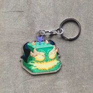 GANTUNGAN Blox Fruits Mythical Dragon Mythical Fruit Roblox Keychain Blox Fruits Mythical Dragon Key