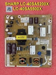 เพาเวอร์ ซัพพลาย SHARP LC-40SA5200X LC-40SA5500X 2T-C42BG1X พาร์ท QPWBFG800WJN1 / N4​