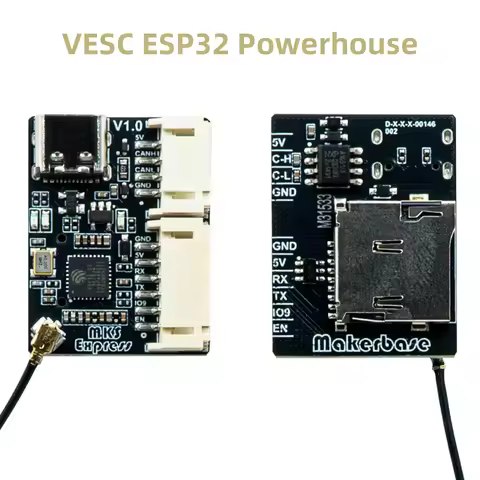 VESC EXPRESS supports WIFI+Bluetooth SD card logging ESP32 module GPS positioning