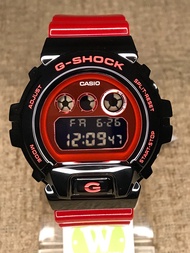[Watchwagon] Casio G-Shock GM-6900B-4  25th Anniversary Model of DW-6900   Red Translucent Band Black Ion Plated Stainless Steel Bezel  GM-6900B-4D  GM-6900B-4DR  GM-6900  GM6900
