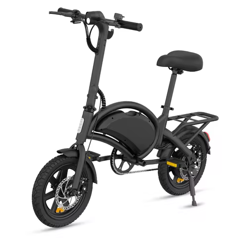 【1 Year Warranty】DYU D3F Electric Bicycle Peak 500W Motor 36V7.8AH Lithium Battery Electric Bike,20m