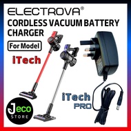 ELECTROVA iTech | iTech Pro Cordless Vacuum Cleaner Charger for iTech & iTech Pro | ELECTROVA Batter