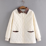 Big Size XL-4XL Womens Patchwork Autumn Winter Coats Large Size A-line Female Outerwear Fashion Blac