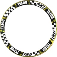 ♞,♘RUSI ROYAL 125 MAG STICKER GOOD FOR 2 MAGS